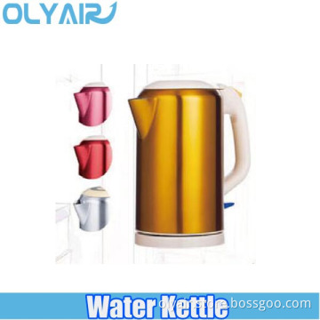 SW1809 360 degree rotation base with cord storage 1.8L stainless steel cordless electric water kettle